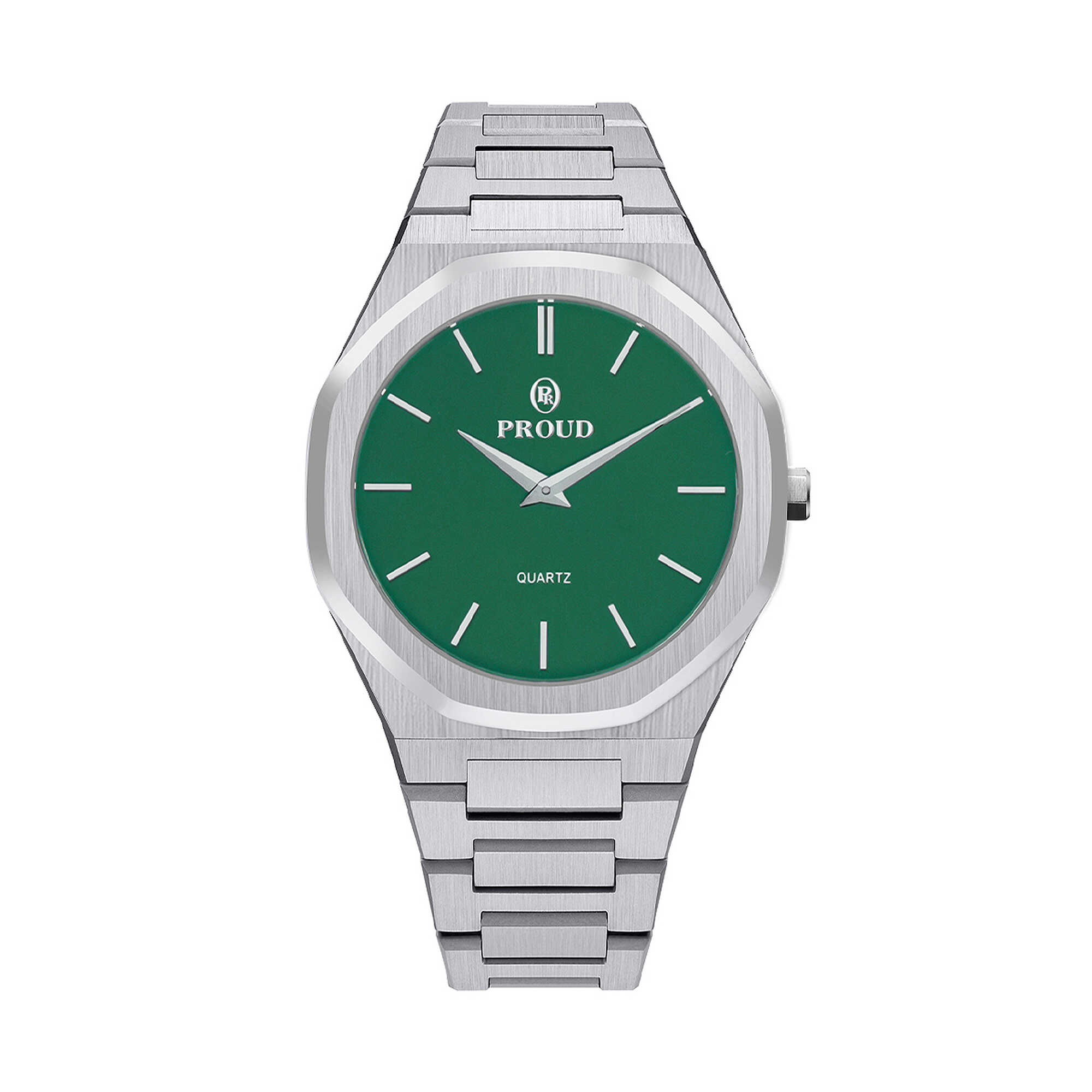 Proud Steel Watch Y21 (SM-21024-B) S-Green + Box