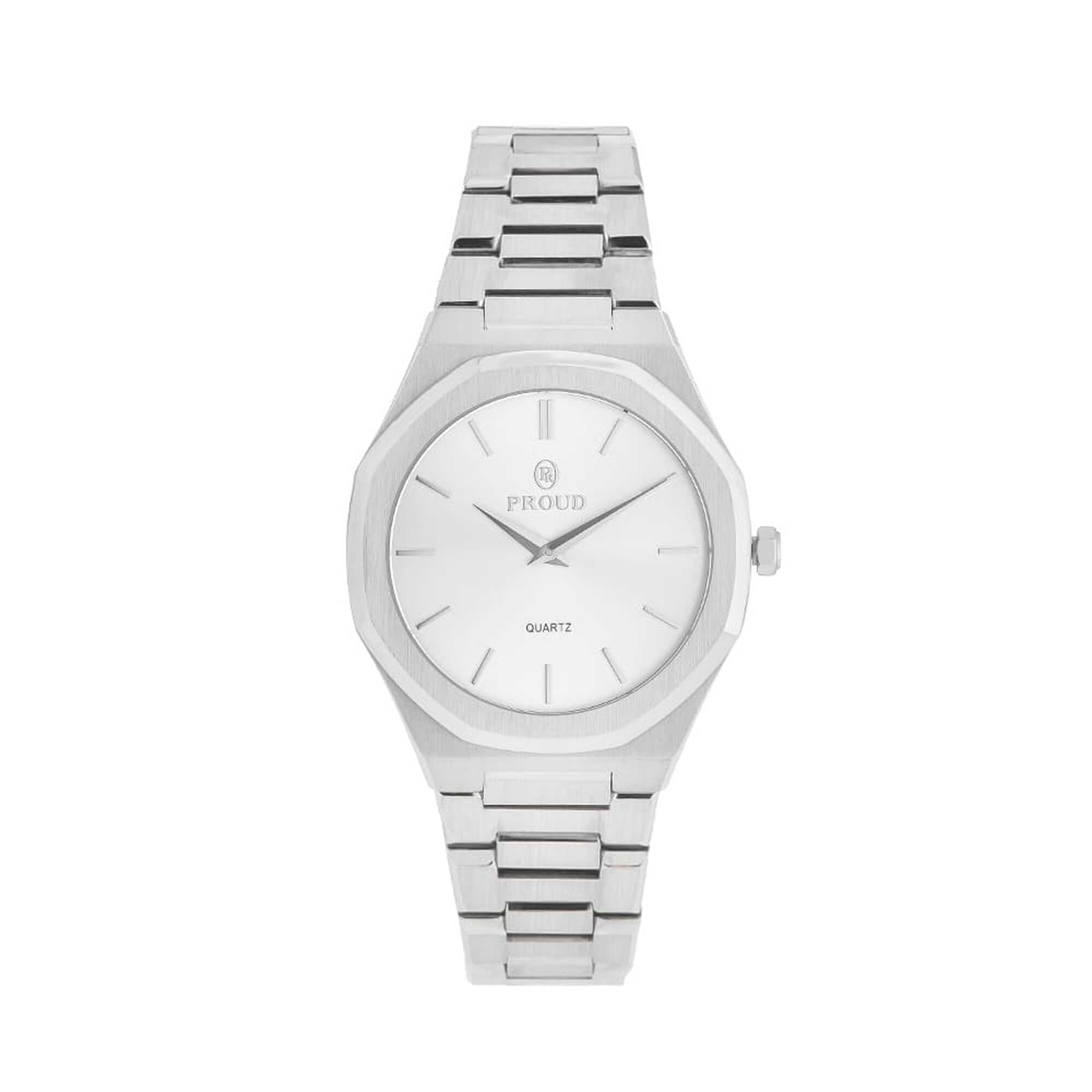 Proud Steel Silver Men&rsquo;s Watch - SM-21024
