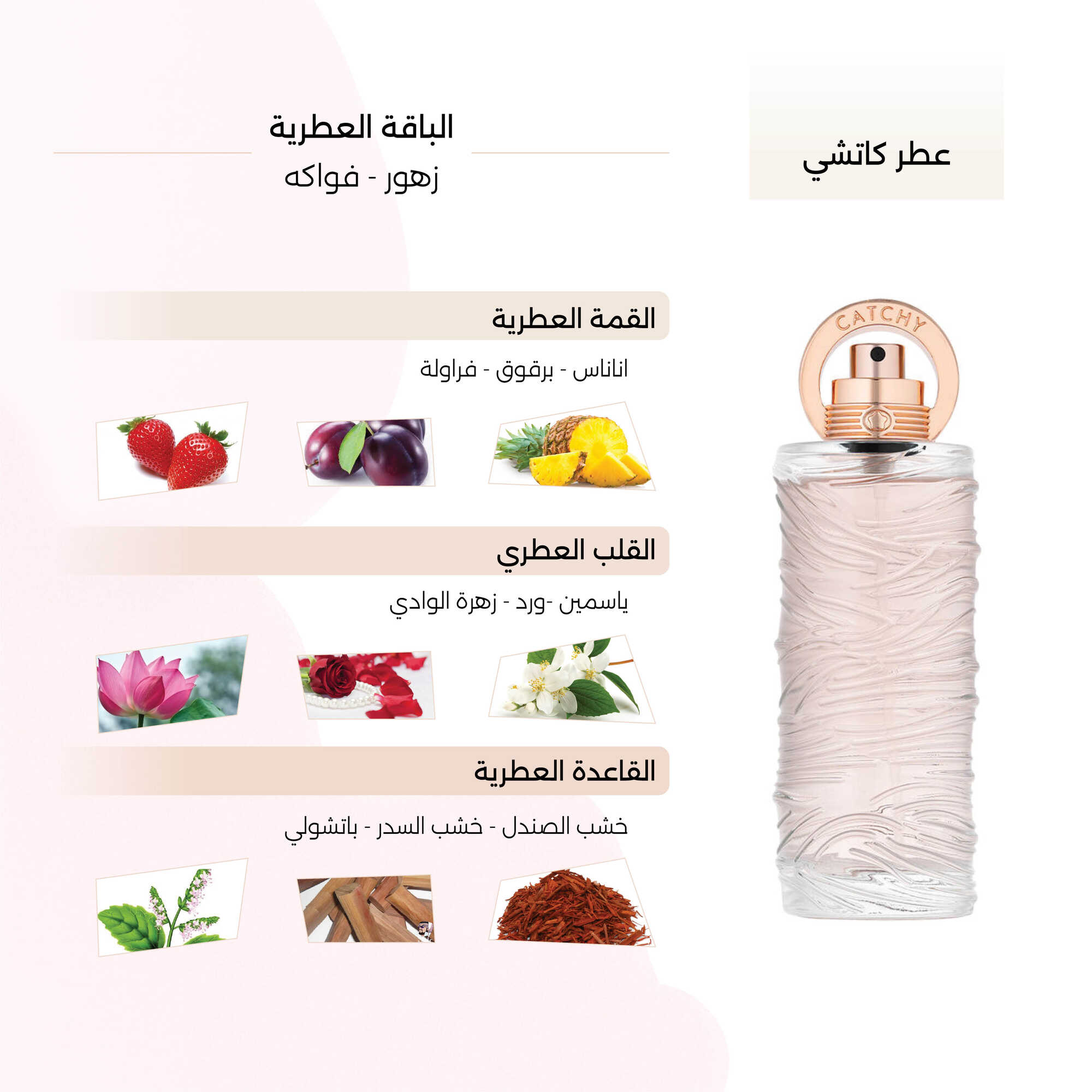Catchy Perfume for Women by Ring  100 ml