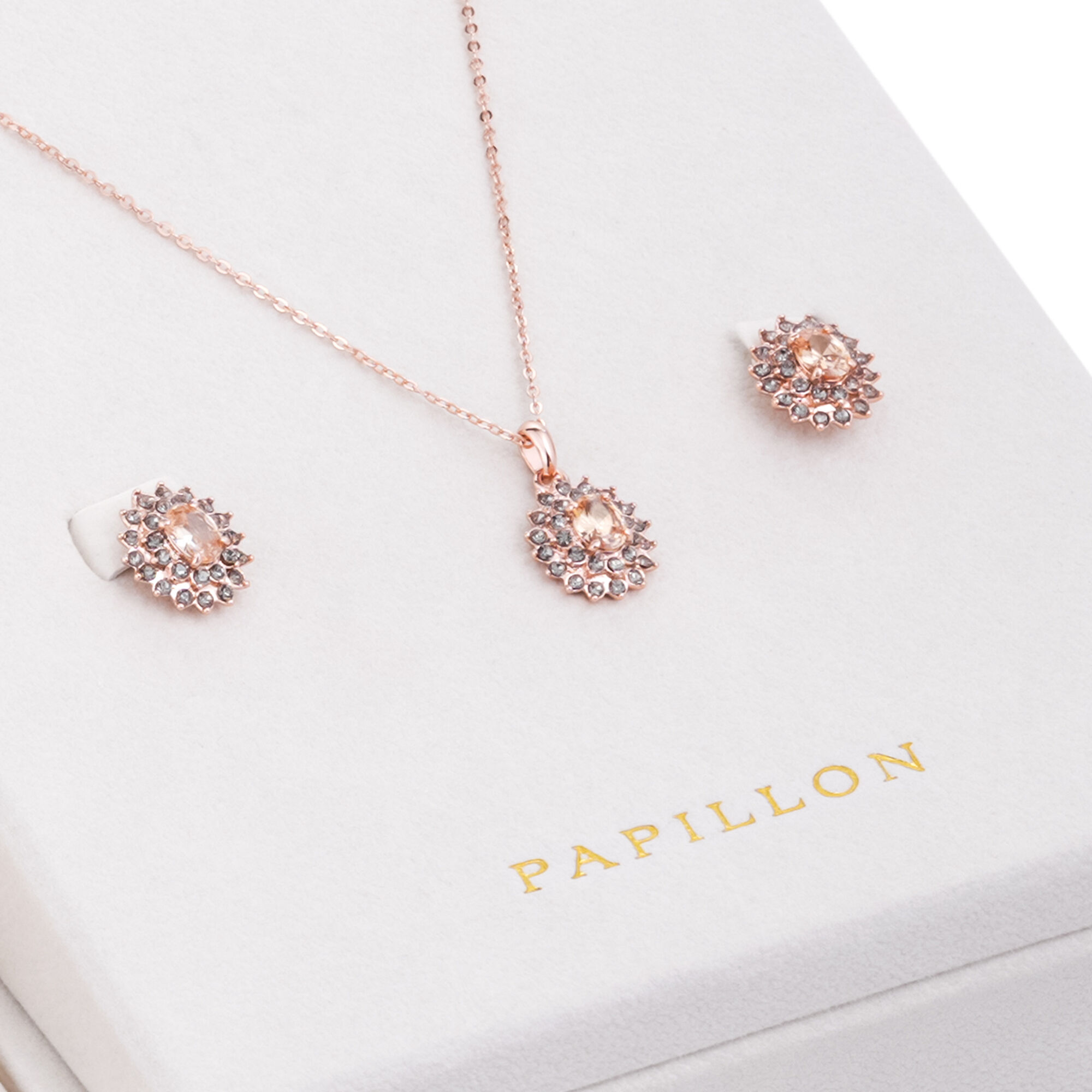 Papillon Accessories Gift Set Gold 6 Pieces