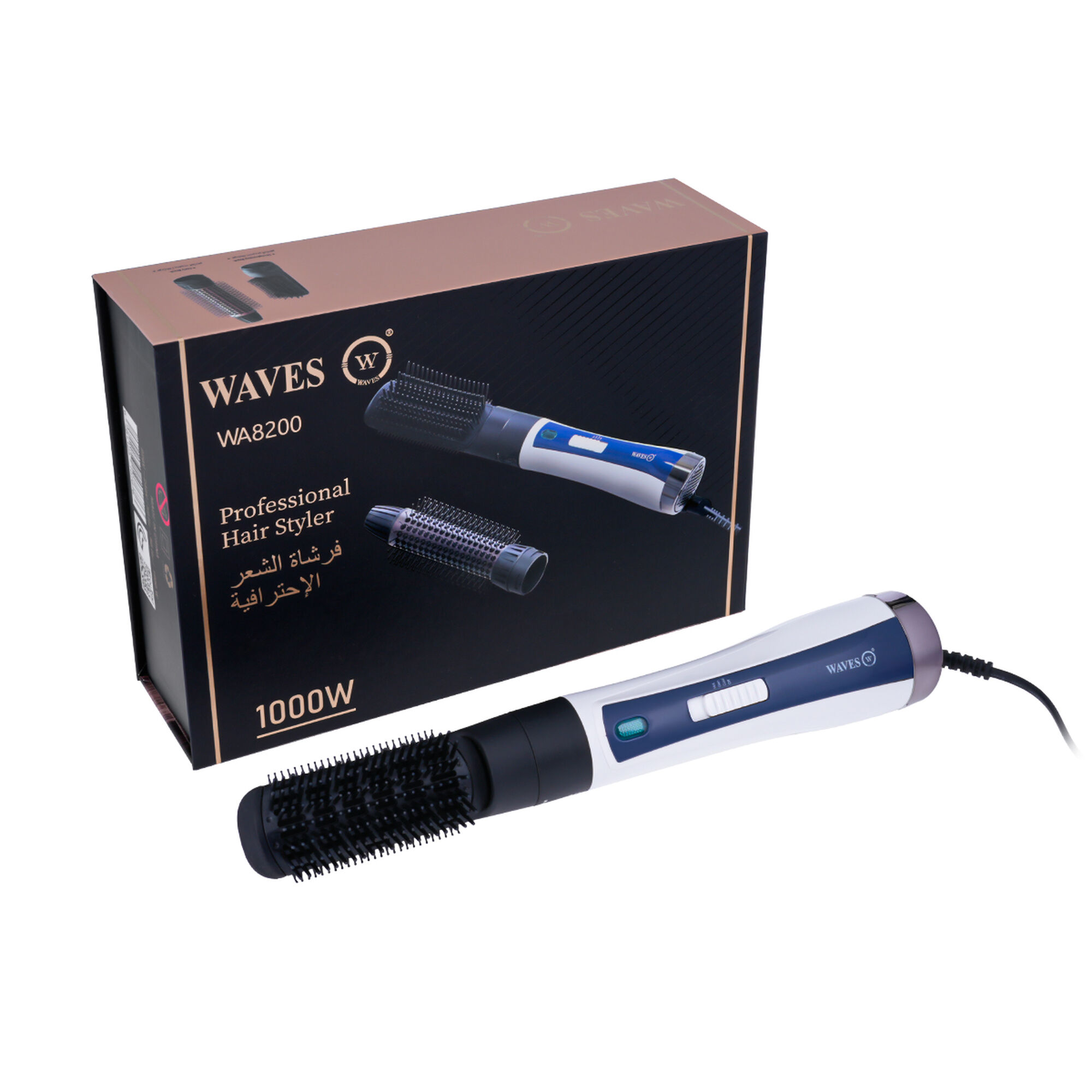 Waves Professional Hair Brush WA8200-WBU