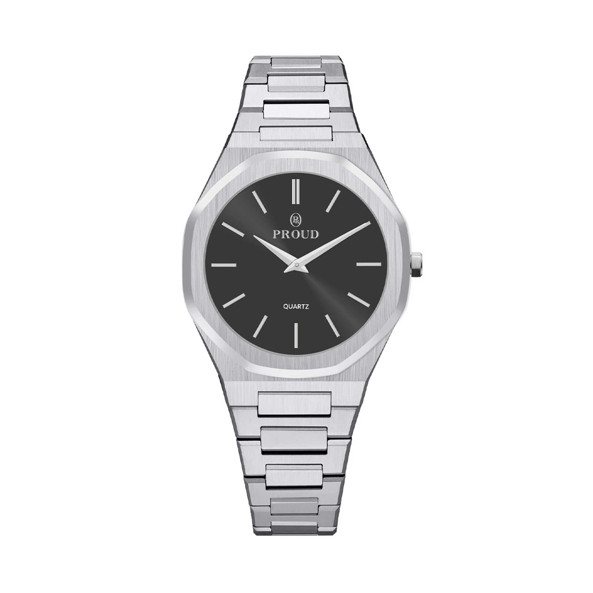 Proud Steel Silver Men&rsquo;s Watch - SM-21024