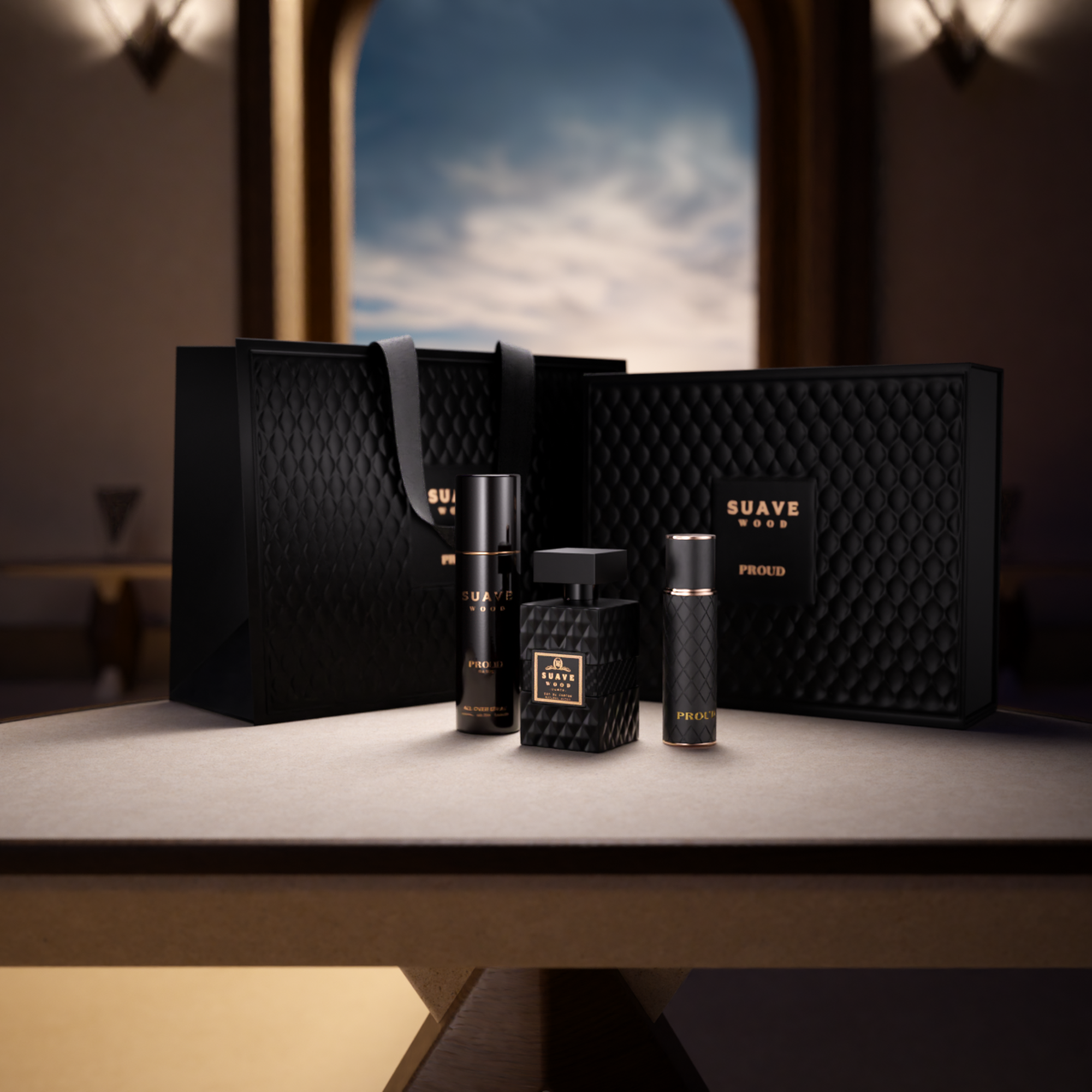 Suave Wood Set