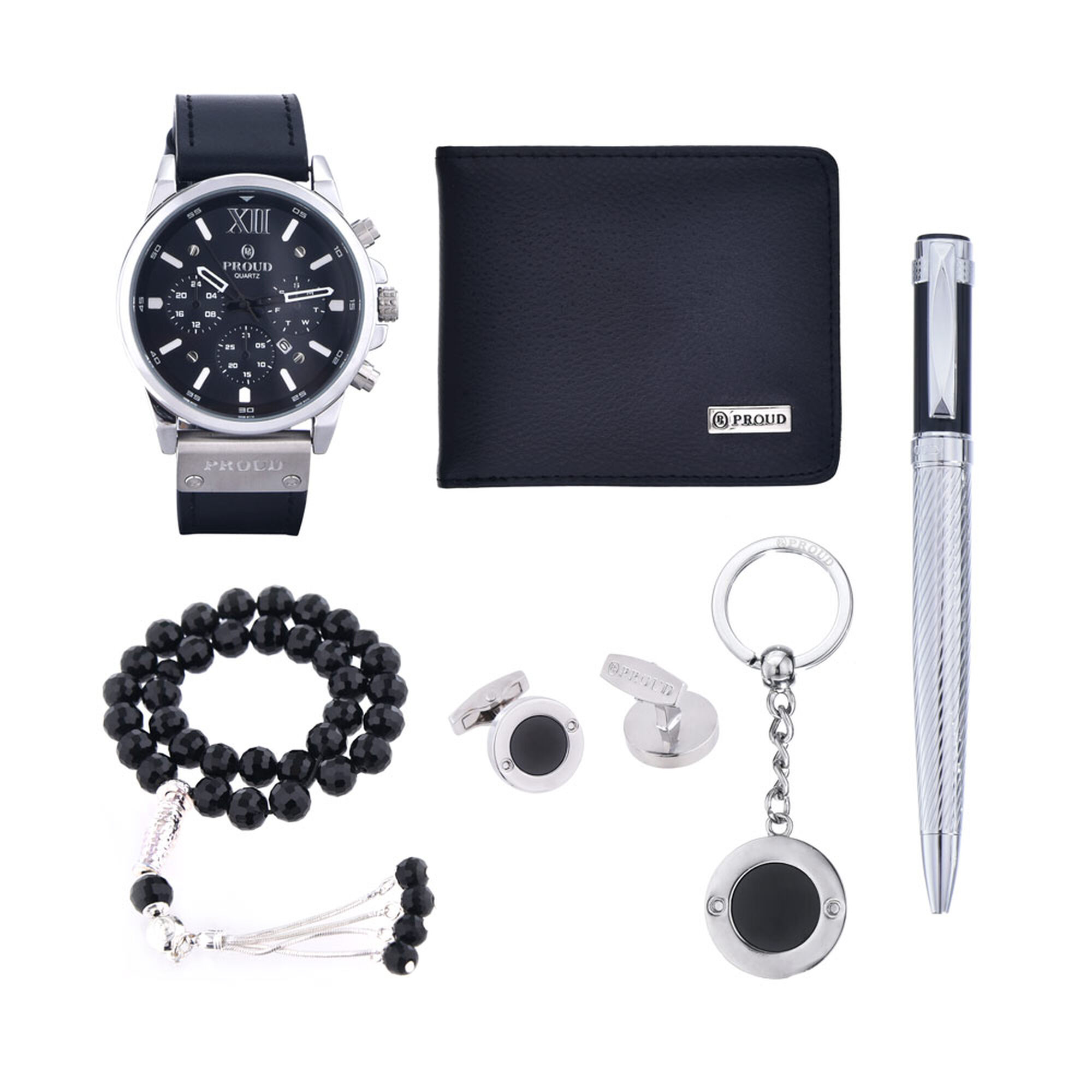 Proud accessories giftset silver 6 pcs.