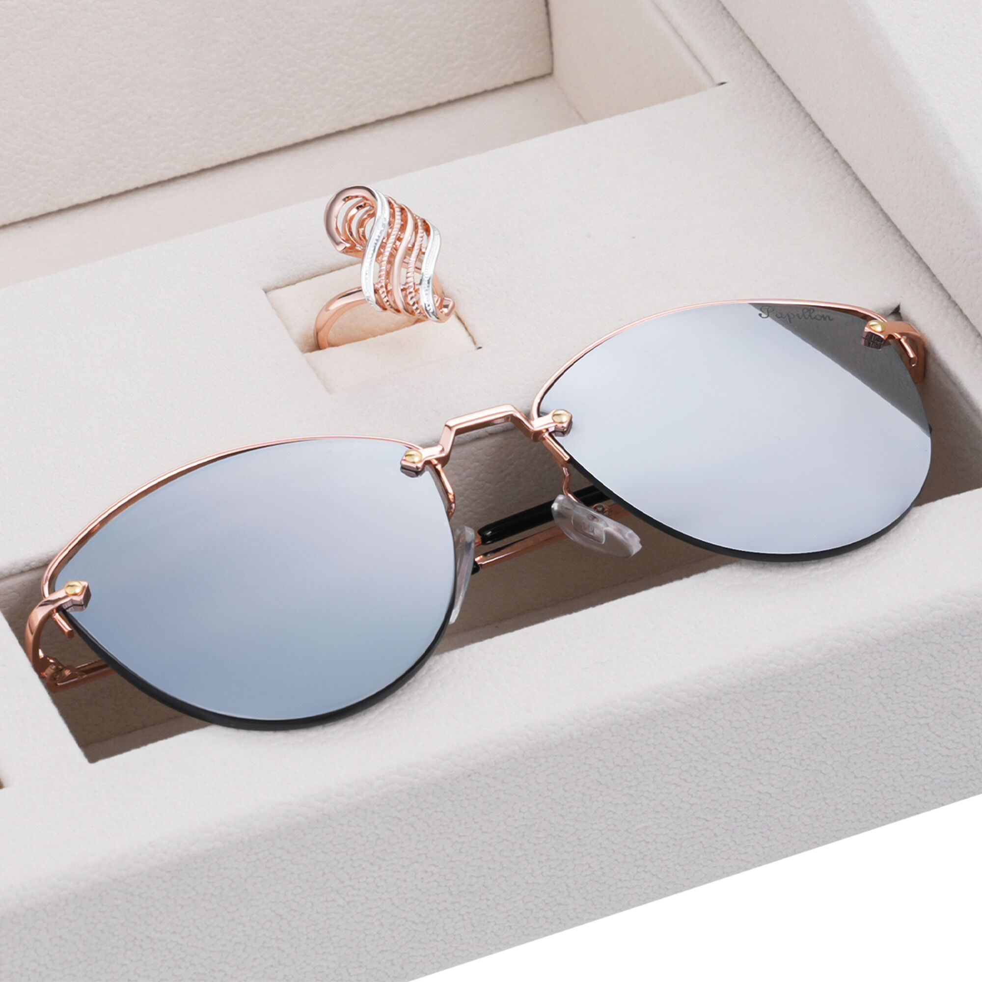 Papillon Accessories Gift Set Rose Gold 6 Pieces