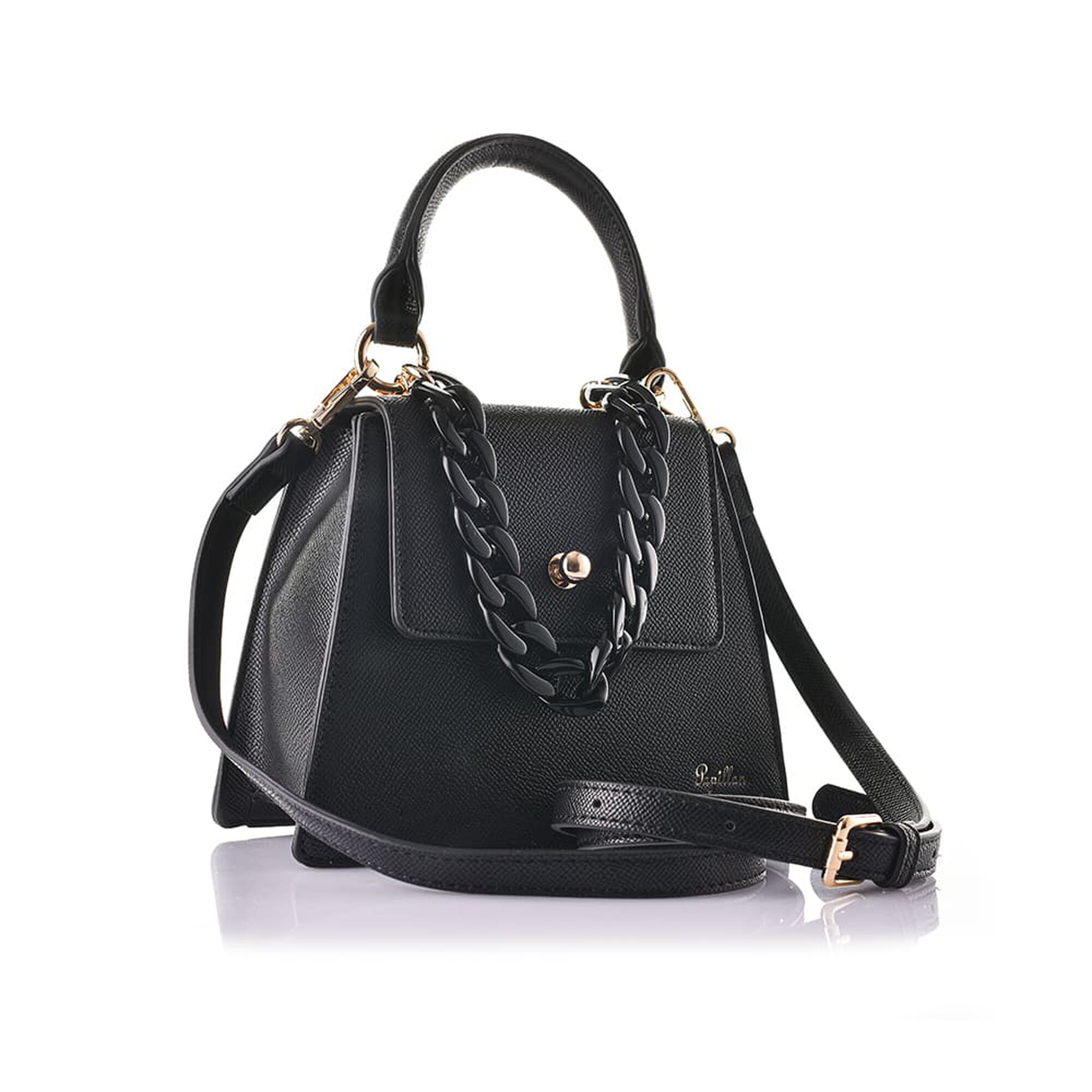 Papillon Handbag Black- Women’s bags - BRL-FY-19410