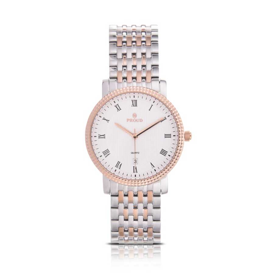 Proud steel Silver with Rose Gold Men&rsquo;s Watch -YT15PR0193Proud steel Silver with Rose Gold Men&rsquo;s Watch -YT15PR0193