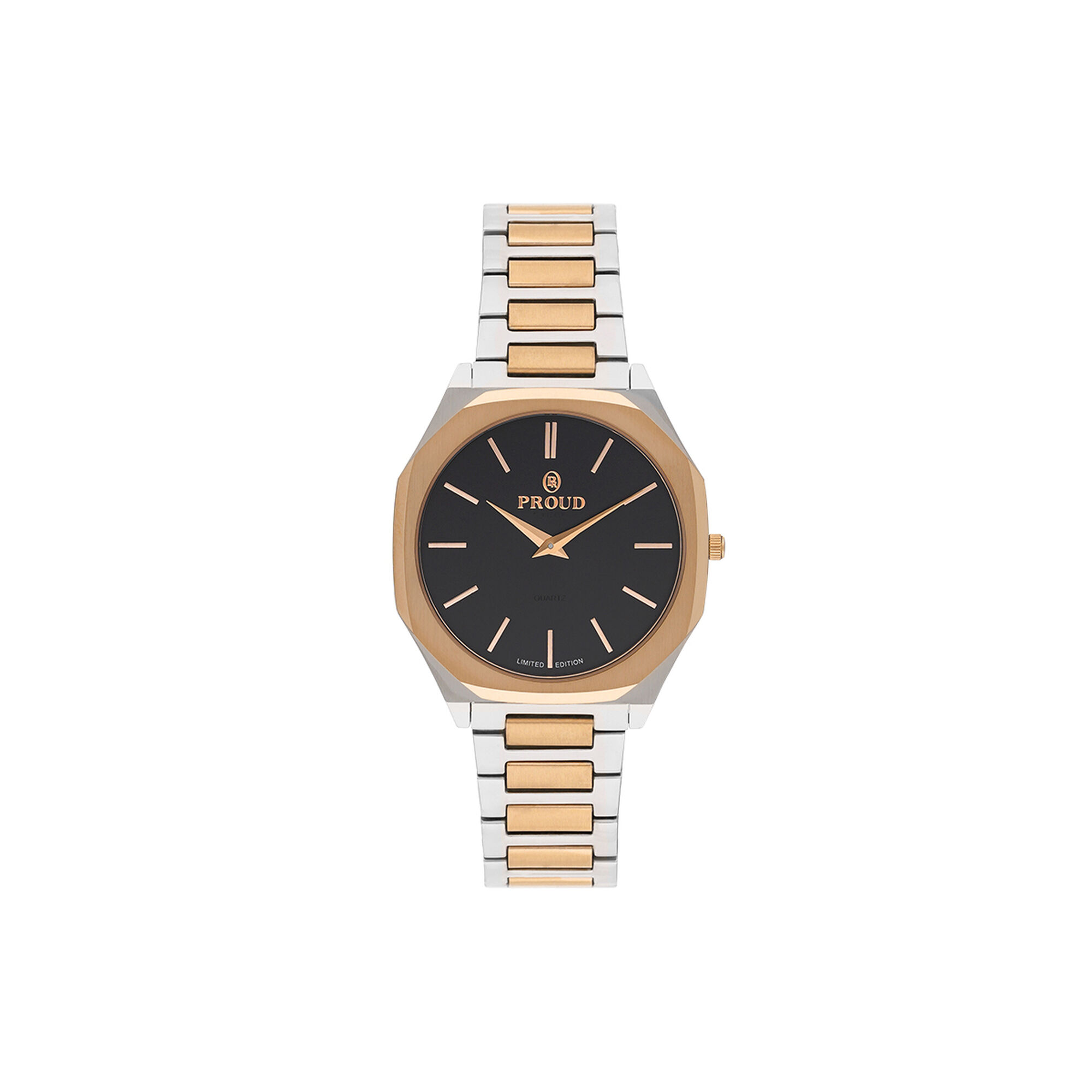 Proud Steel Gold With Silver Men&rsquo;s Watch - TF3-19PR001