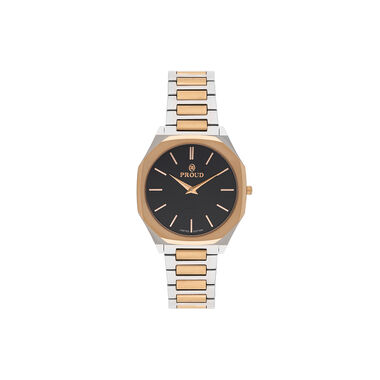 Proud Steel Gold With Silver Men&rsquo;s Watch - TF3-19PR001