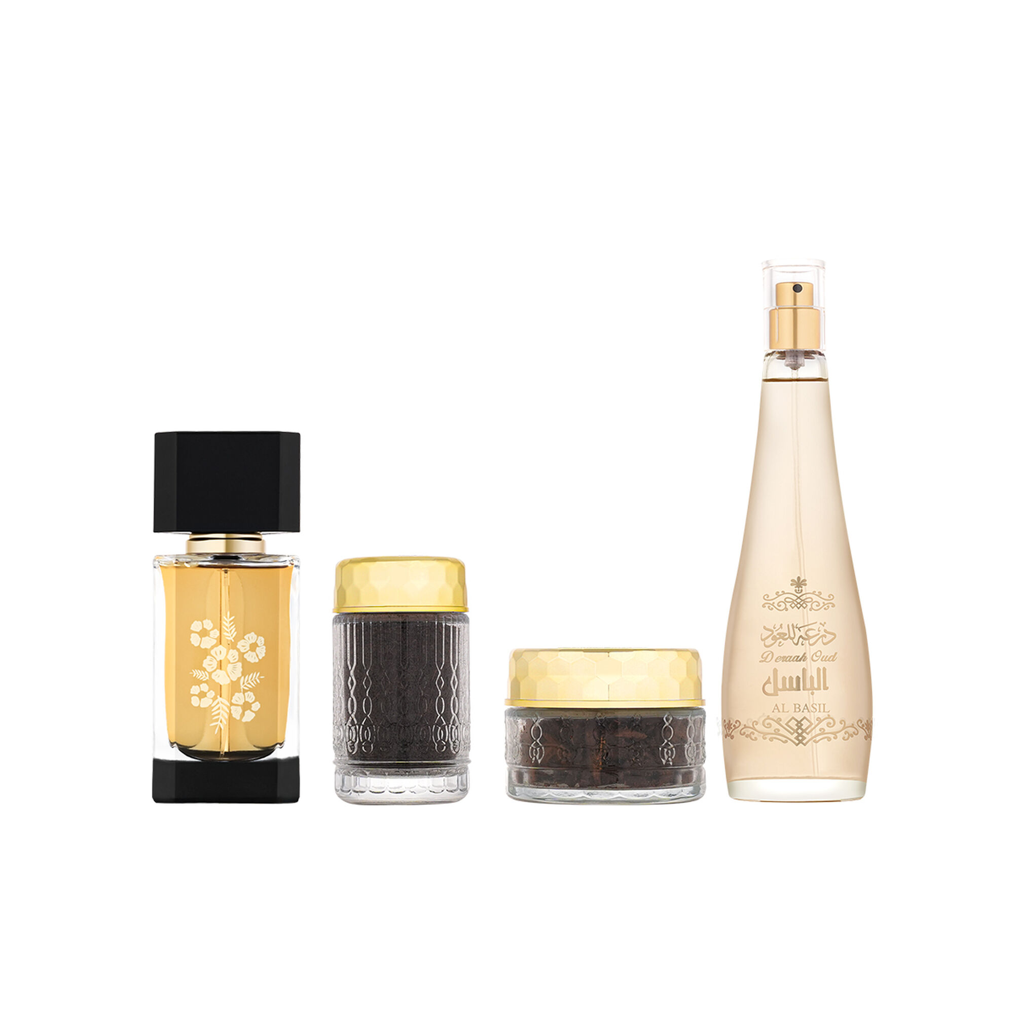 طقم الباسل 4 قطع مفارش