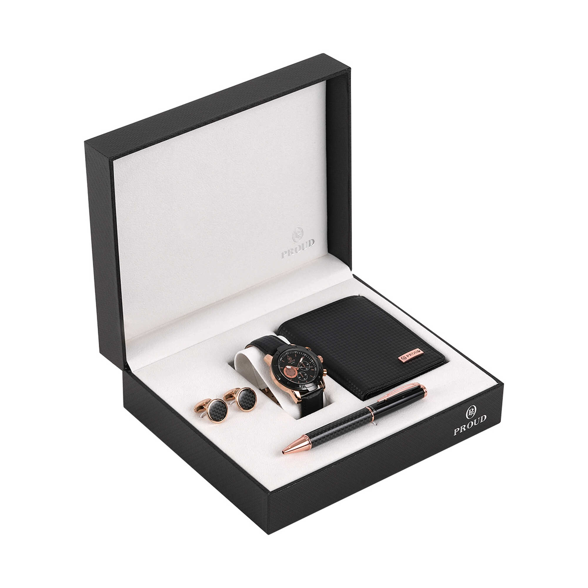 Proud accessories giftset rosegold 4 pcs.