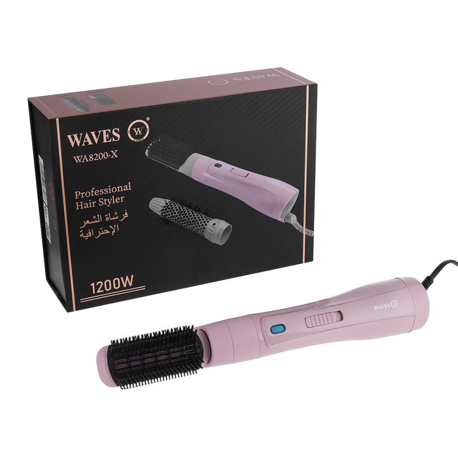 WA8200-PINK Professional Wavy Hair Brush