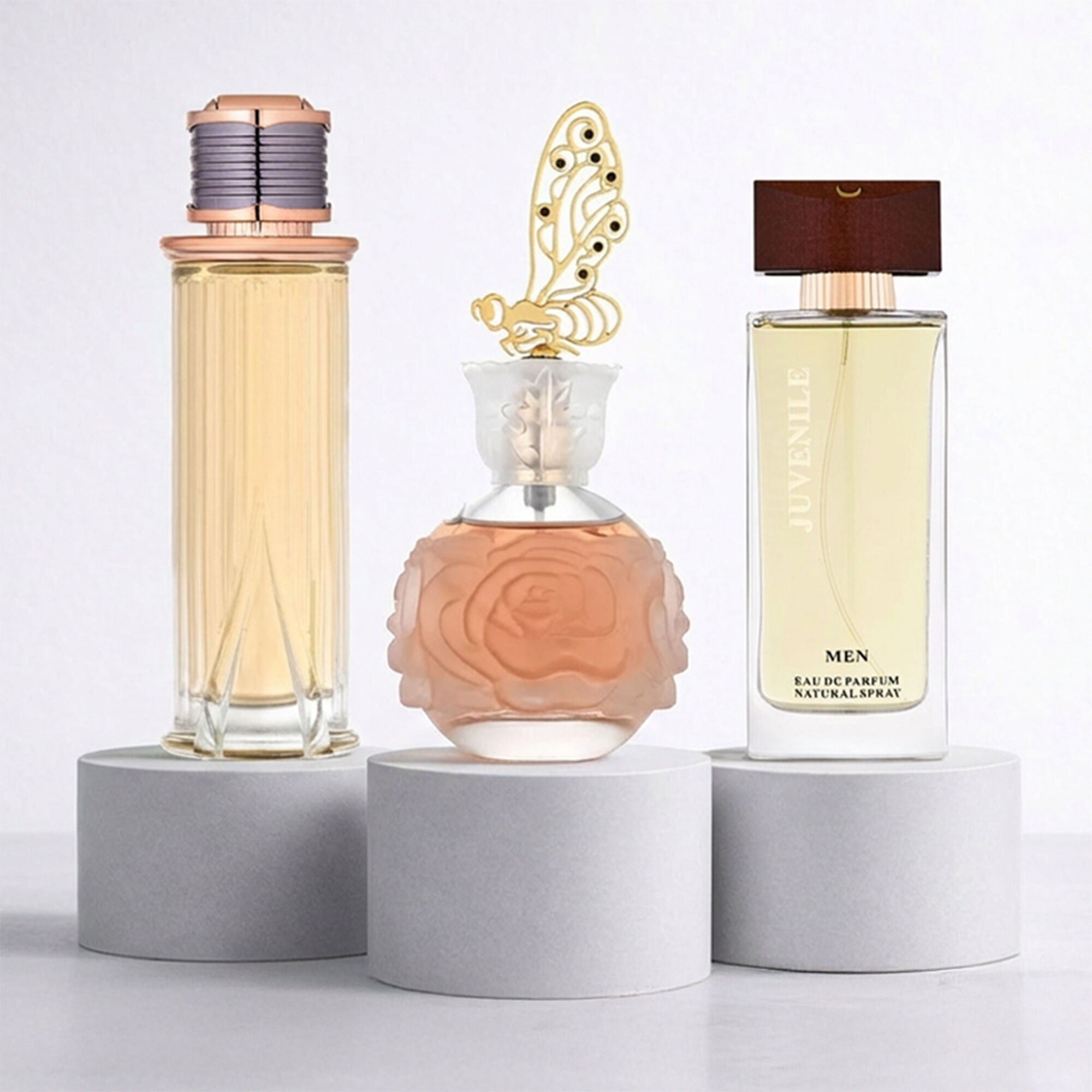 Diverse Fragrance Collection (Joveneil for Men 95 ml &ndash; Bedestal for Men 150 ml &ndash; Be for Women 100 ml)