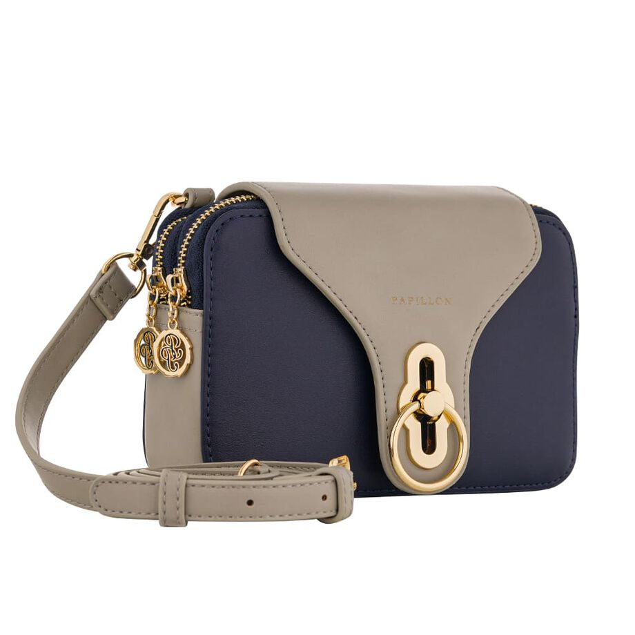 Navy and gray