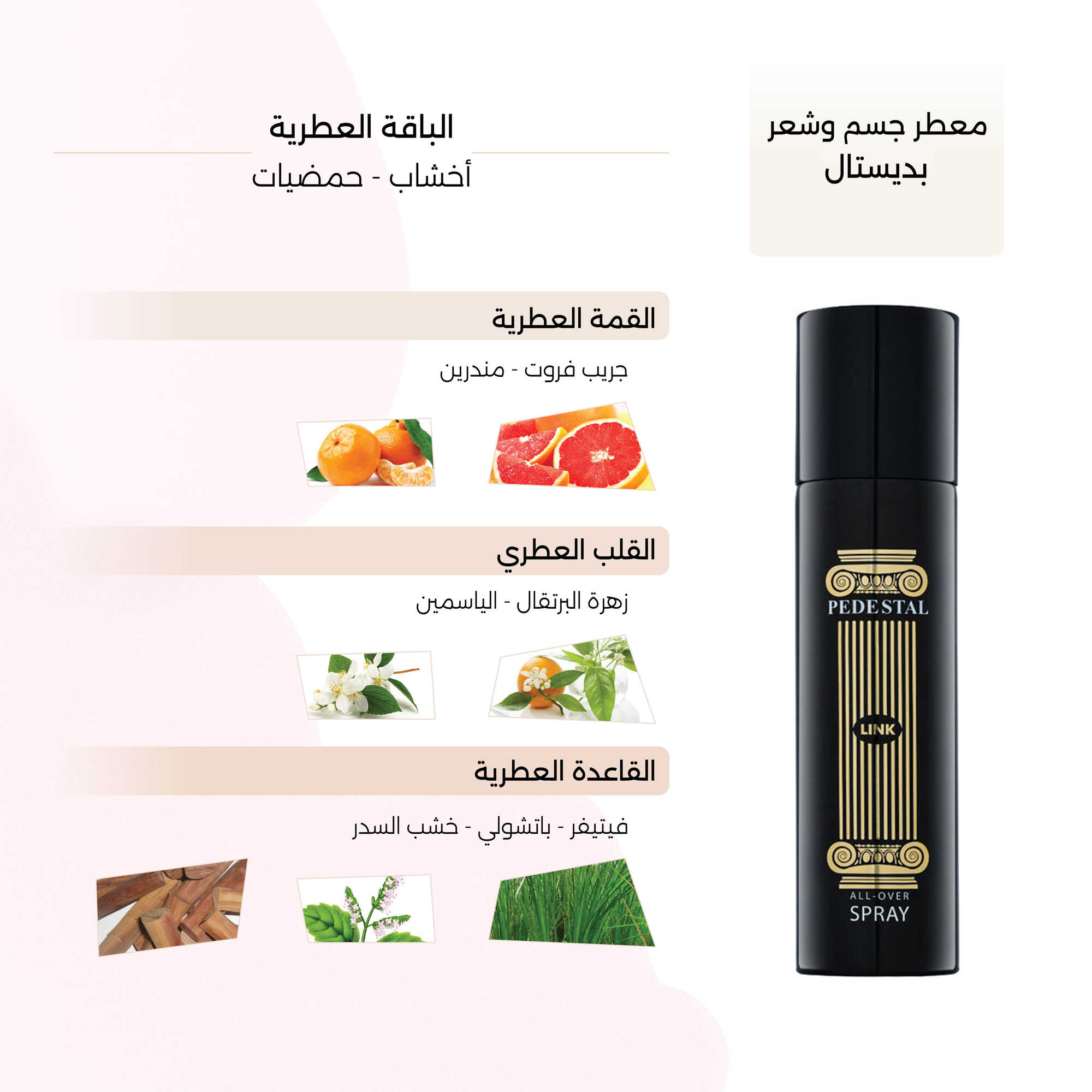 Pedestal Body & Hair Freshener by Link