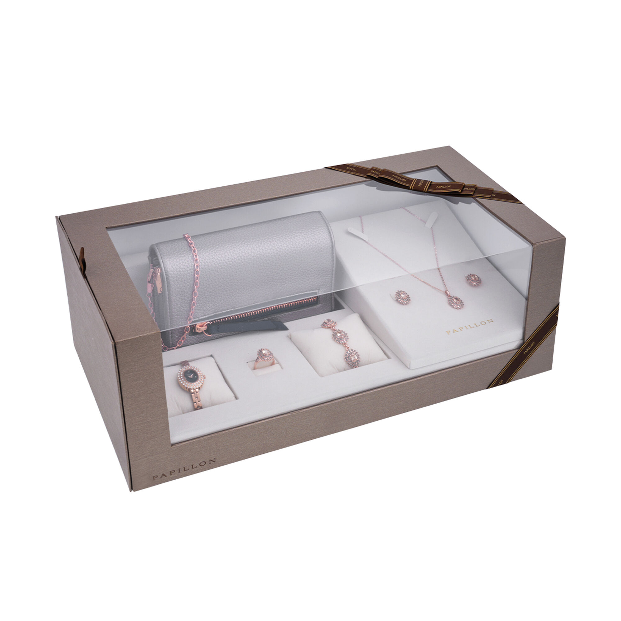 Papillon Accessories Gift Set Gold 6 Pieces