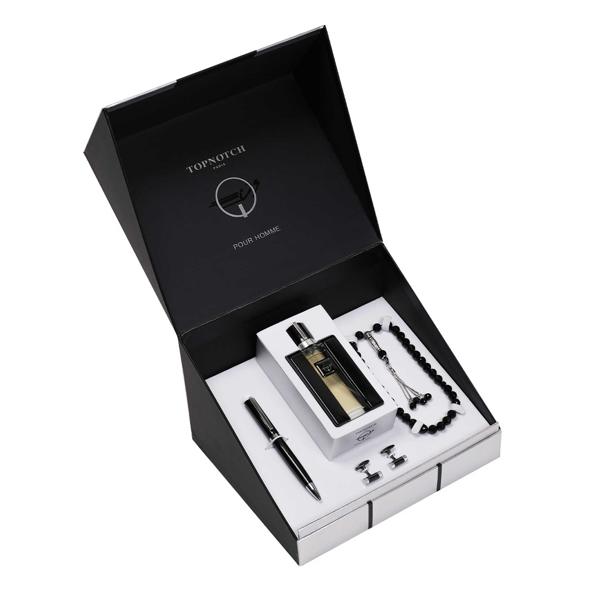 Men's top notch accessory set