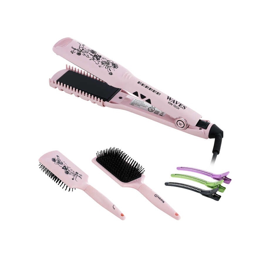 Waves Hair Ceramic WA3300 pink new