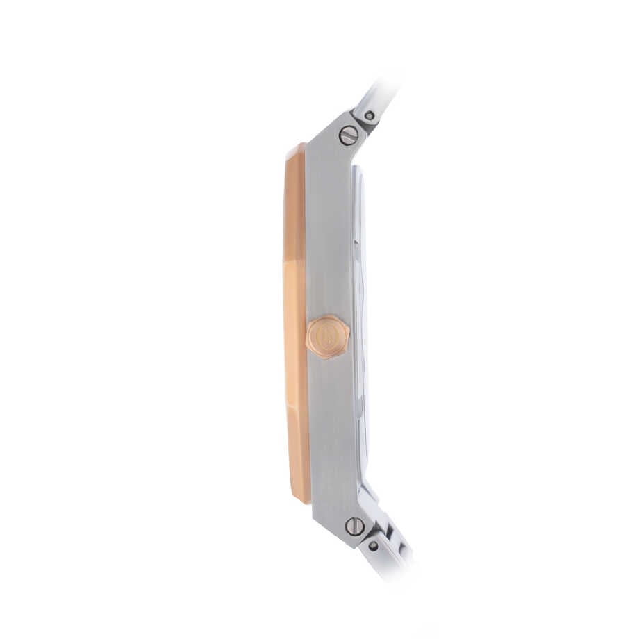 Proud Rose Gold and Silver with Leather Strap Men&rsquo;s Watch - UH-21PR014