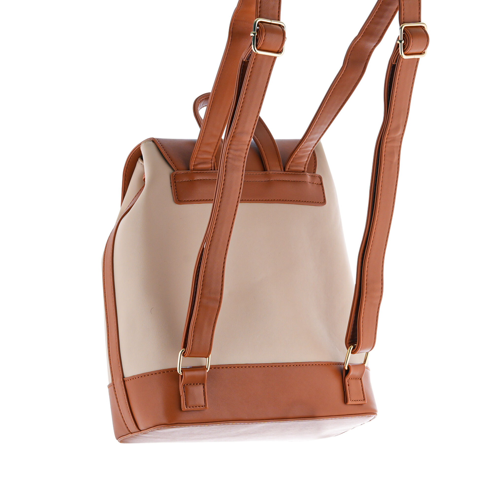 Camel and Beige PAPILLONBackpack JS2209-2-M