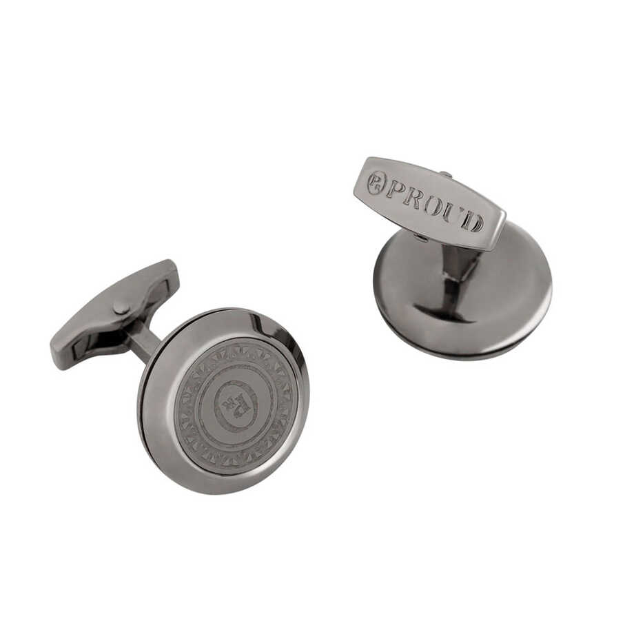 Proud Gray Cufflinks