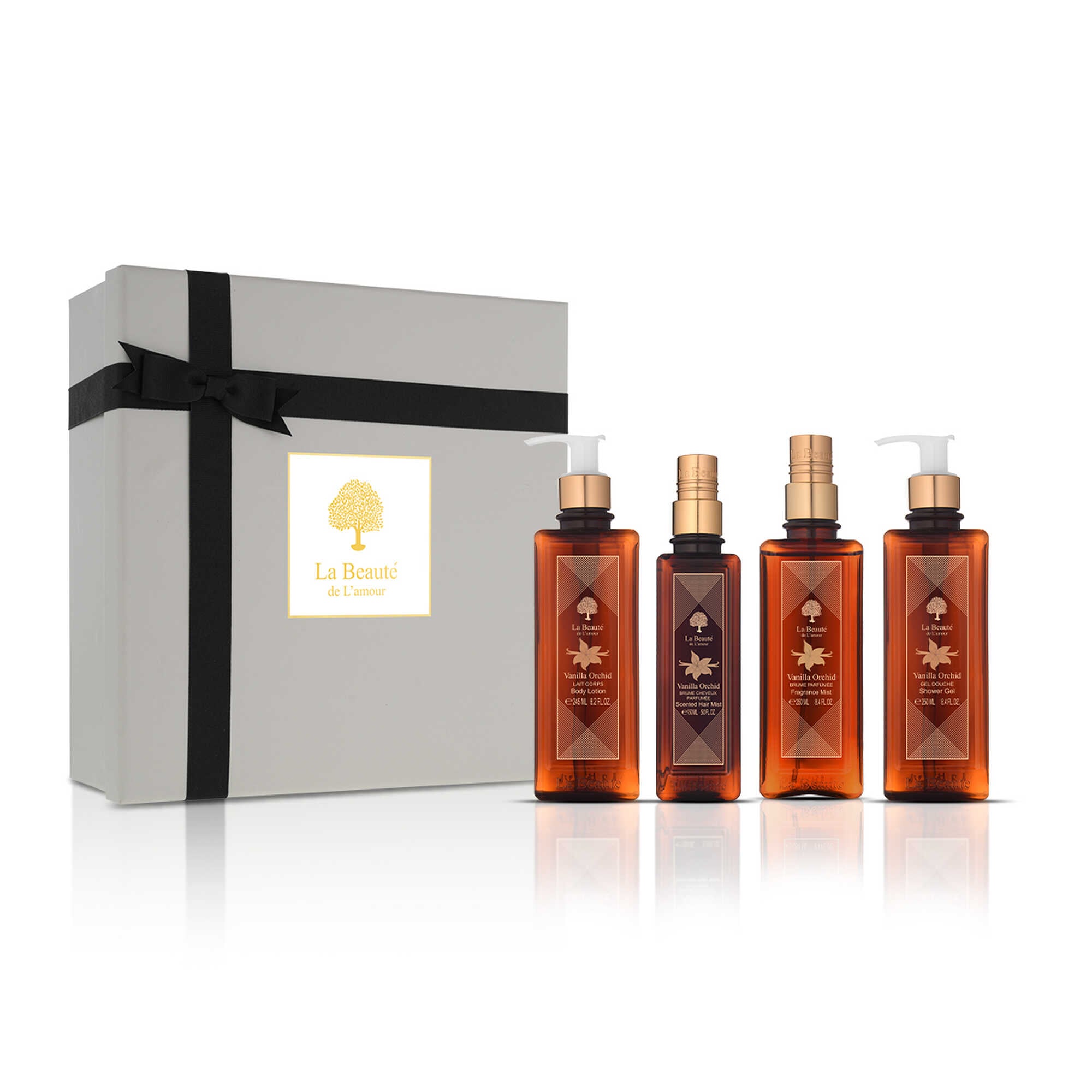 La Beaute Vanilla Orchid 4 Piece Collection Set