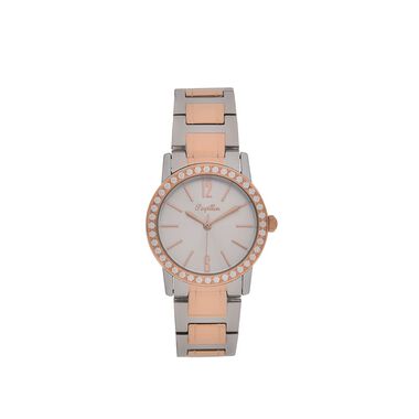 Steel PAPILLON Watch Silver & Rose Gold