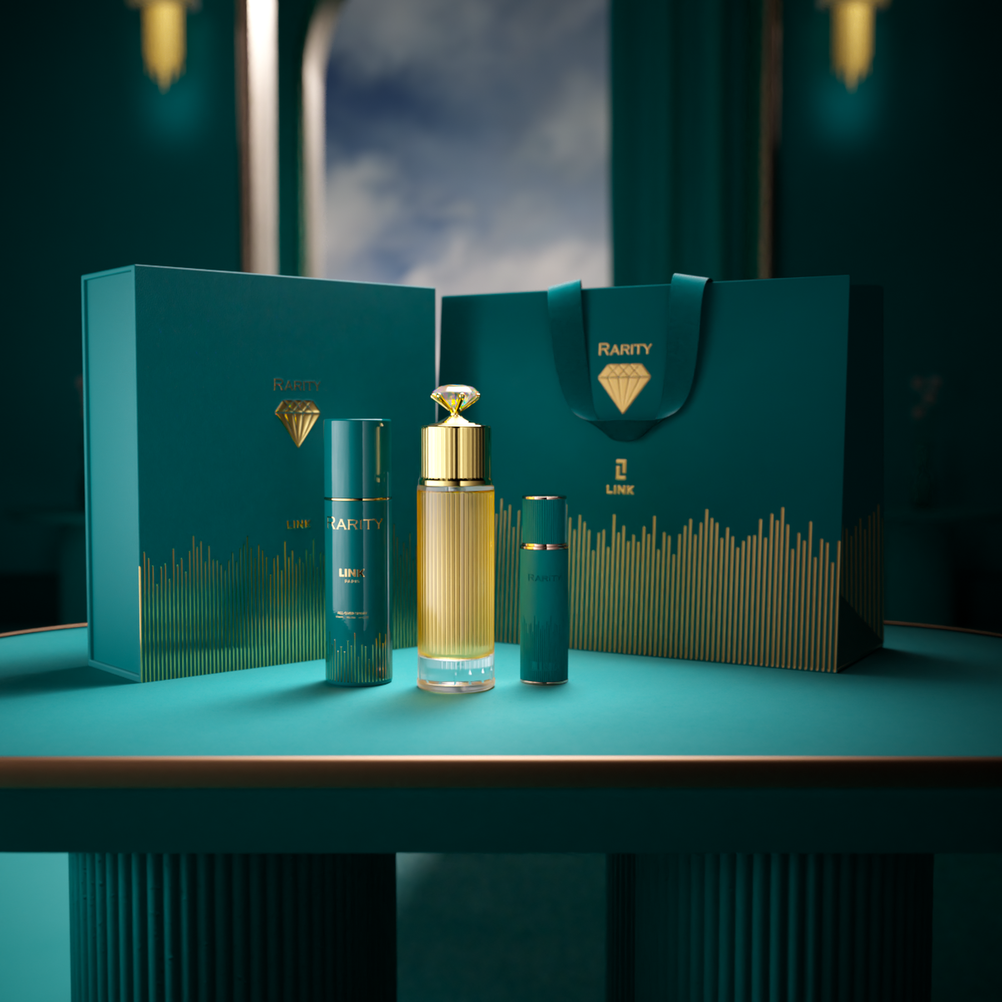 طقم رارتي-جديد