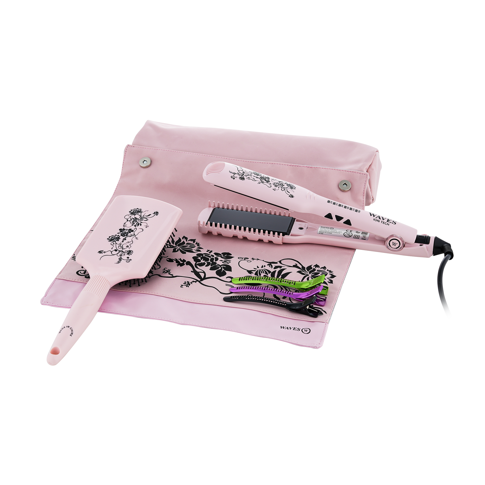 Waves Hair Ceramic WA3300 pink new