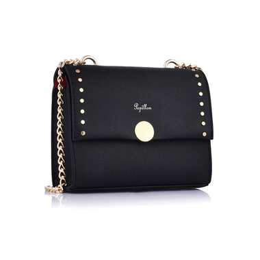 Papillon Crossbody bag Black- Women&rsquo;s bags - NOR-83135