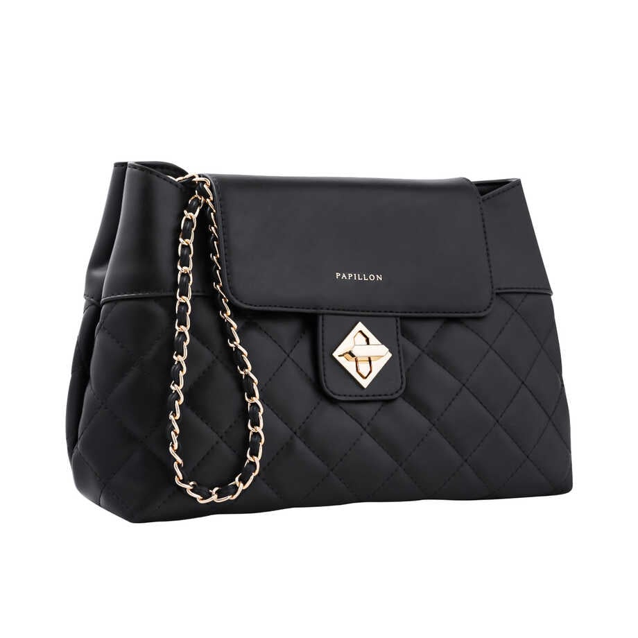 Black Papillon Handbag &ndash; NOR-90362A_M