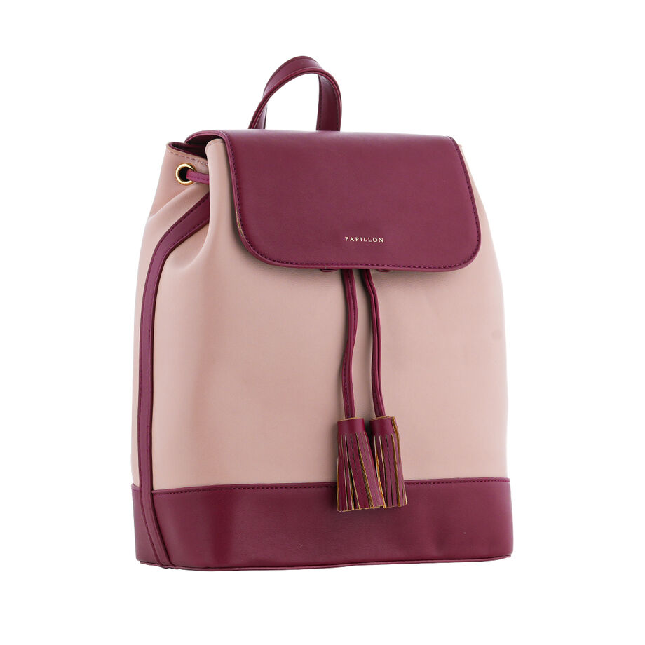 Burgundy and PinkPAPILLON Backpack JS2210-1-L