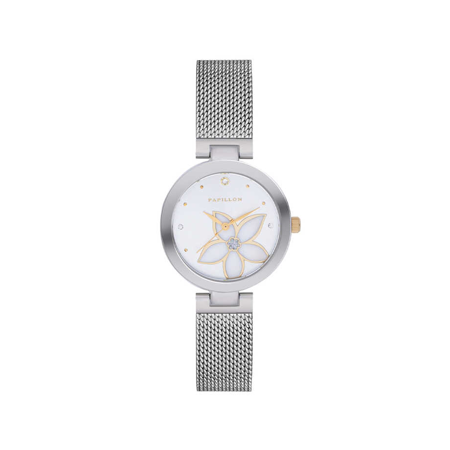 Steel PAPILLON Watch Silver