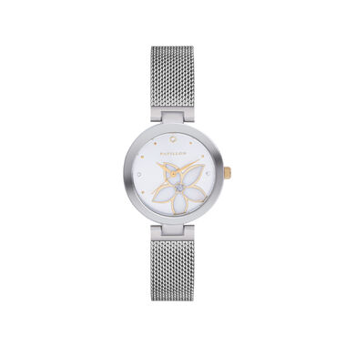 Steel PAPILLON Watch Silver