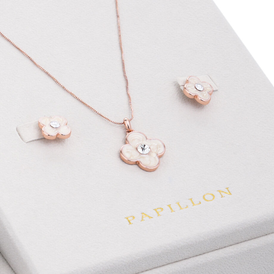 Papillon Accessories Gift Set Rose Gold 6 Pieces