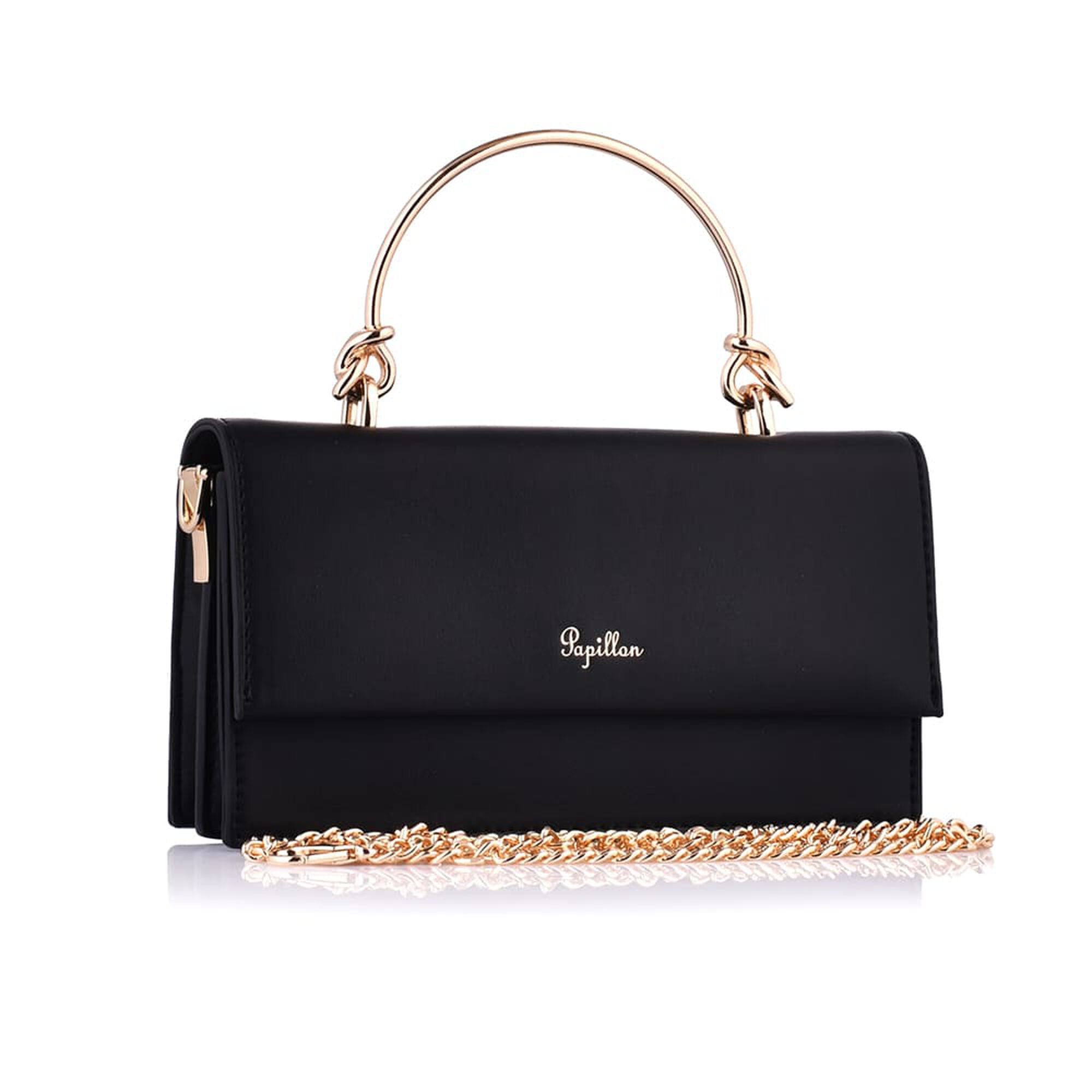 Papillon Handbag Black- Women&rsquo;s bags - NOR-83181