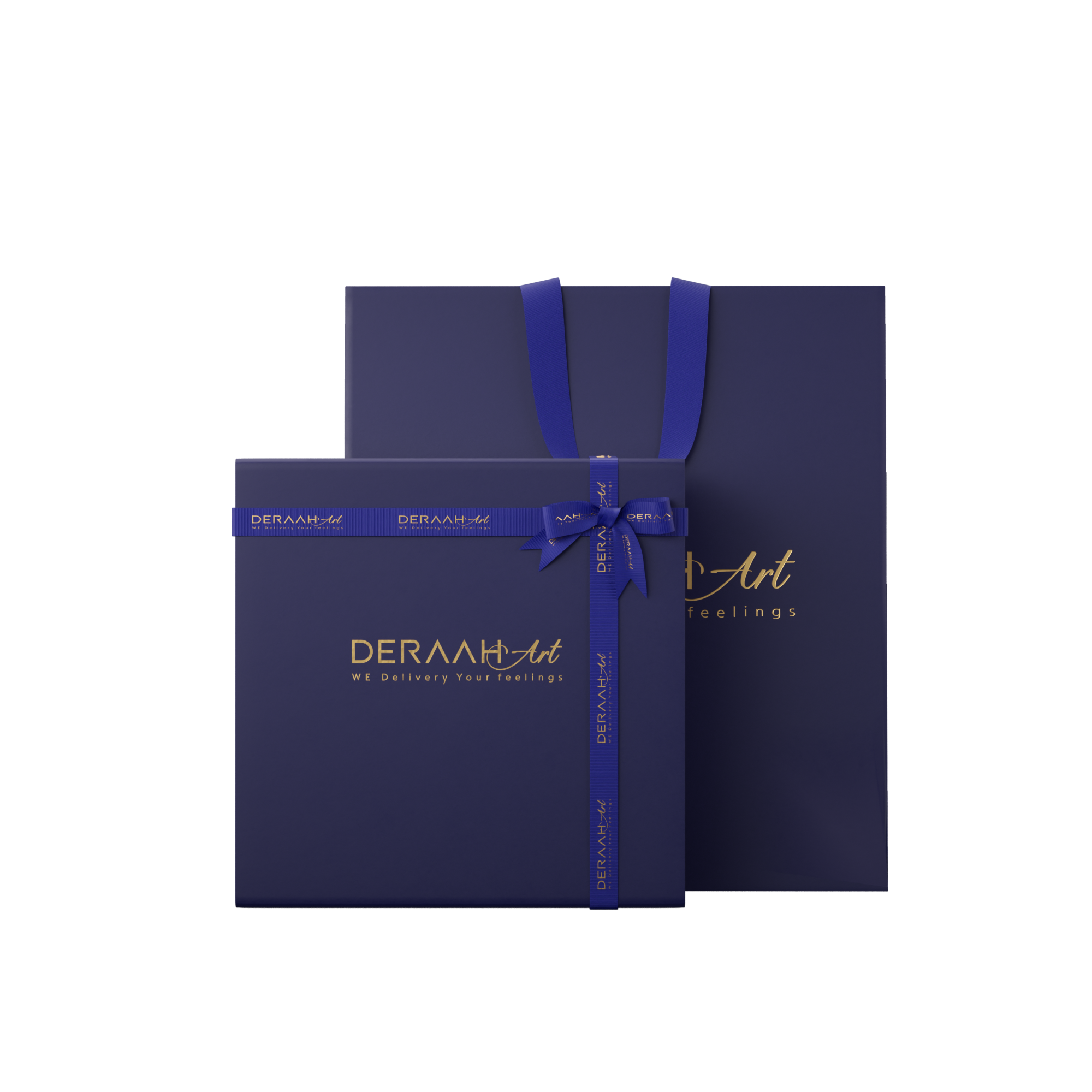 Medium Deraah Art Packaging Set Blue