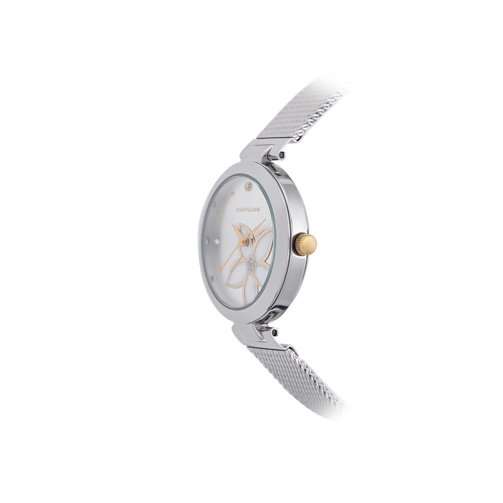 Steel PAPILLON Watch Silver