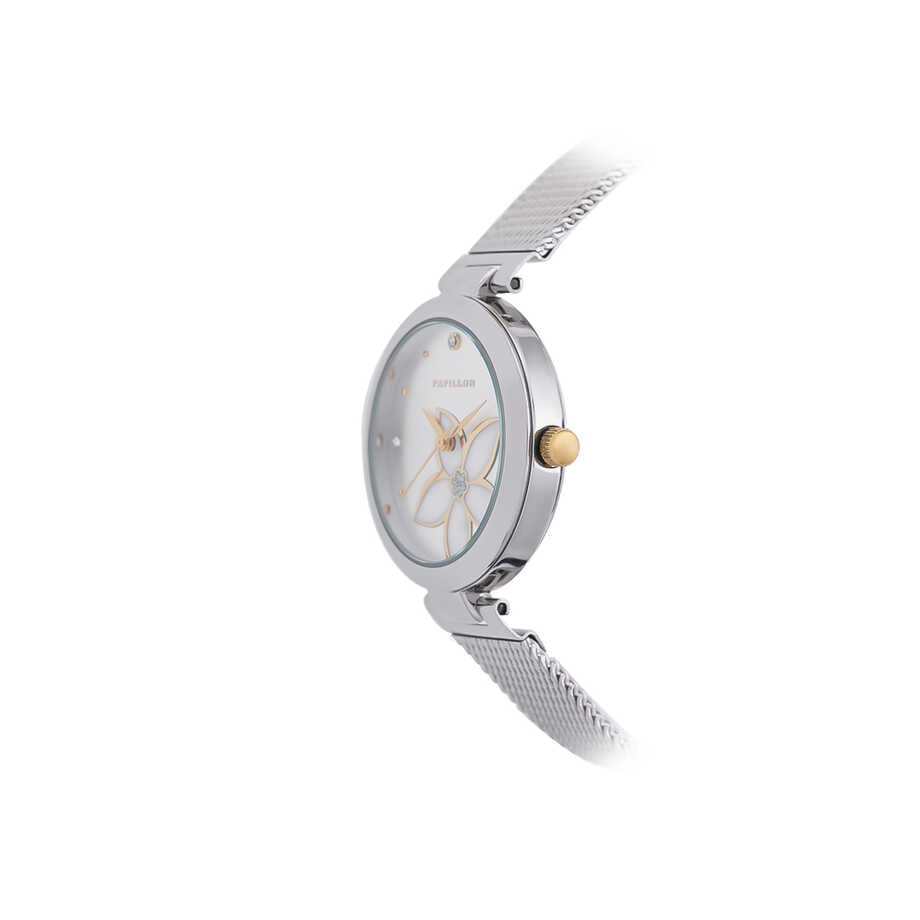 Steel PAPILLON Watch Silver