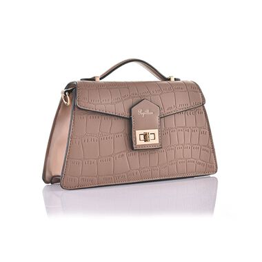 Papillon Handbag Dark Beige- Women’s bags-BRL-FY-19408