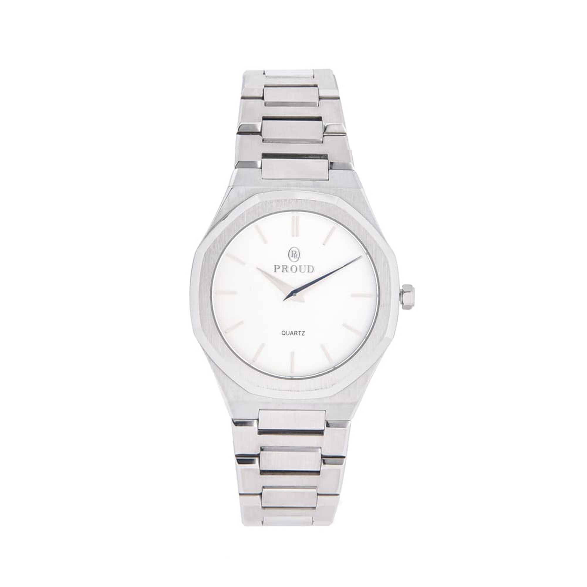 Proud Steel Silver Men&rsquo;s Watch - SM-21024