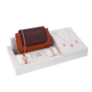 Papillon Accessories Gift Set Rose Gold 6 Pieces
