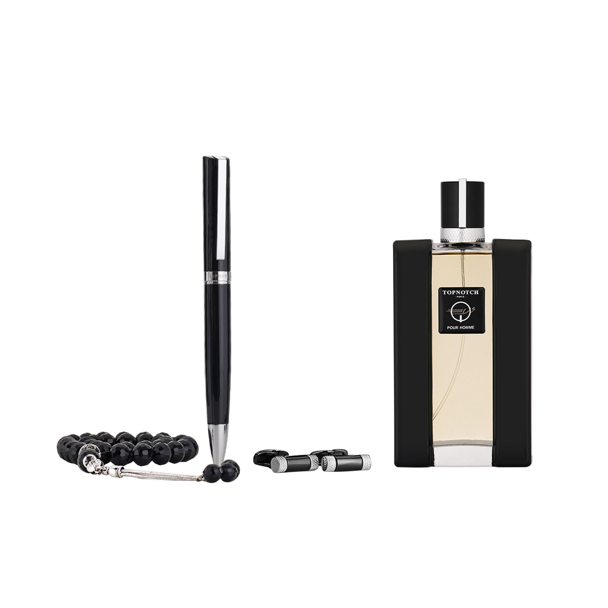 Men's top notch accessory set