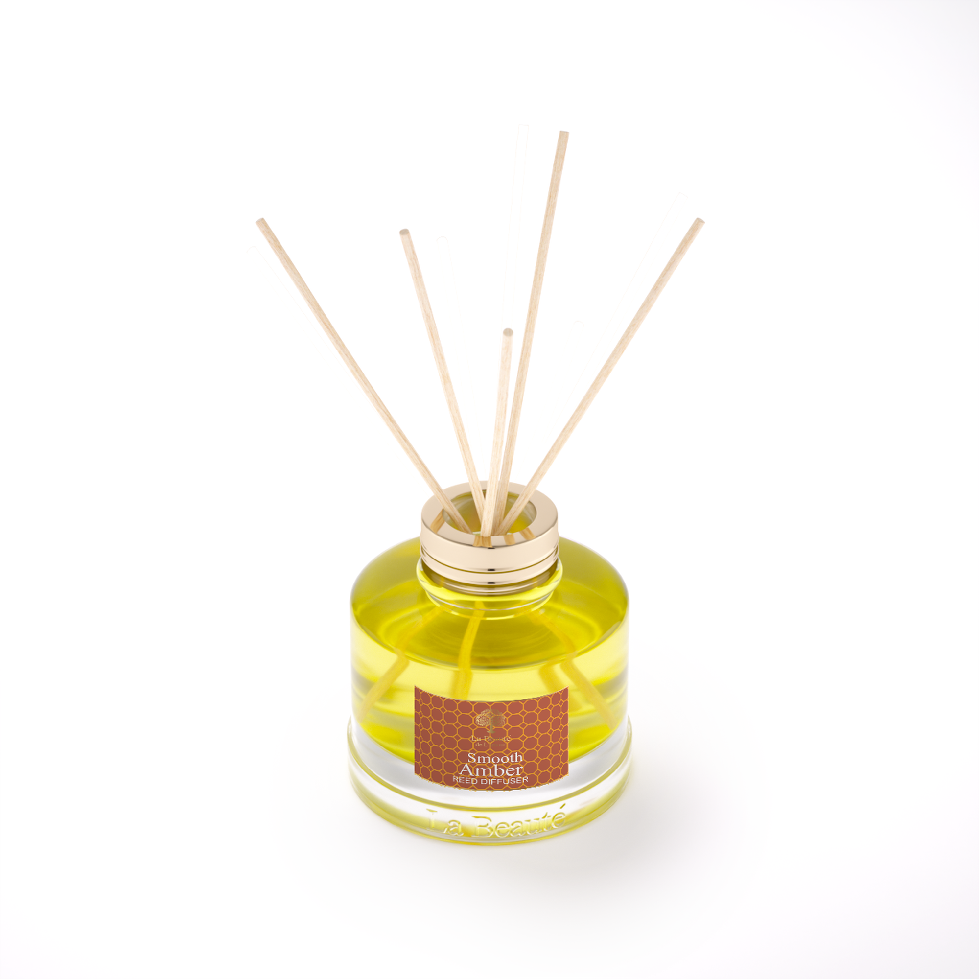 Diffuser Sticks Smooth Amber Red Diffuser 150ml, La Beaute