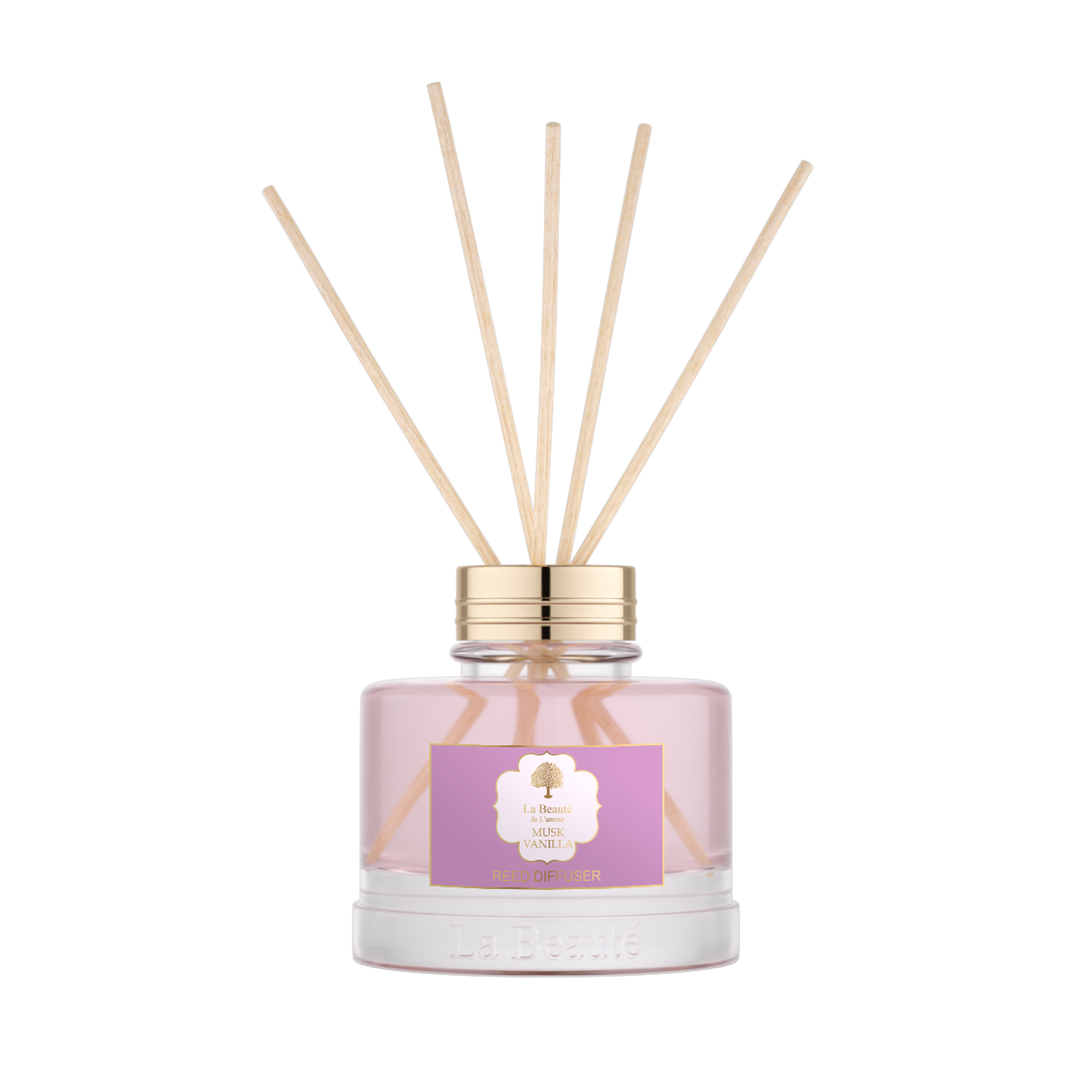 Diffuser Sticks Musk Vanilla Red Diffuser 150ml, La Beaute