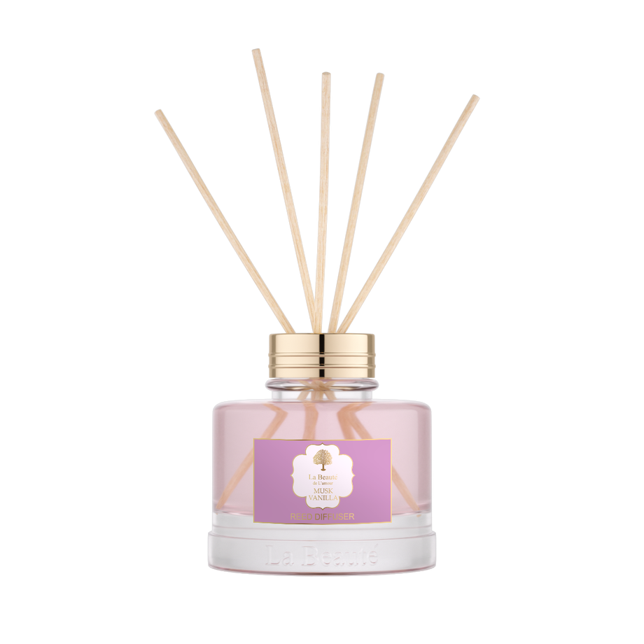 Diffuser Sticks Musk Vanilla Red Diffuser 150ml, La Beaute