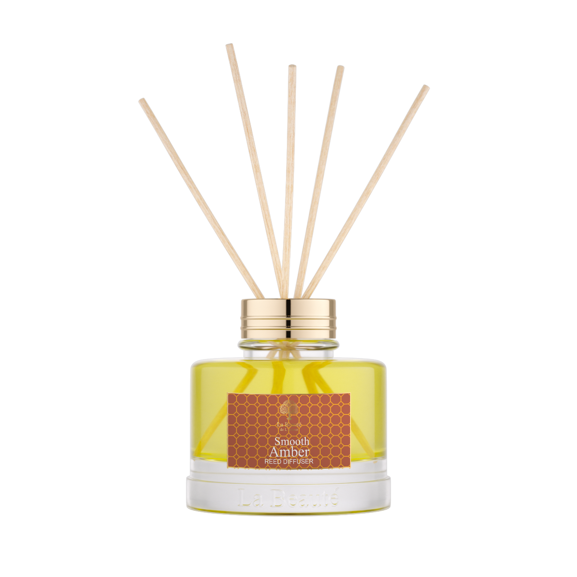 Diffuser Sticks Smooth Amber Red Diffuser 150ml, La Beaute