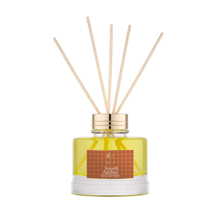 Diffuser Sticks Smooth Amber Red Diffuser 150ml, La Beaute